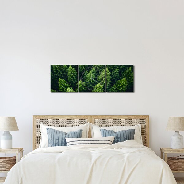 Kép - Forest (órával) (90x30 cm)
