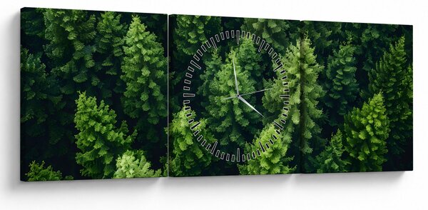 Kép - Forest (órával) (90x30 cm)