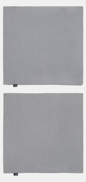 Sinsay - Mikroszálas párnahuzat készlet 2 pack - sötétszürke