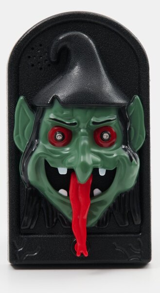 Sinsay - Halloween LED dekoráció - ajtócsengő goblin mintával - zöld