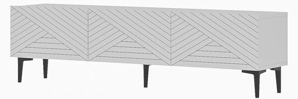 Hanah Home TV Stand White Felix - White