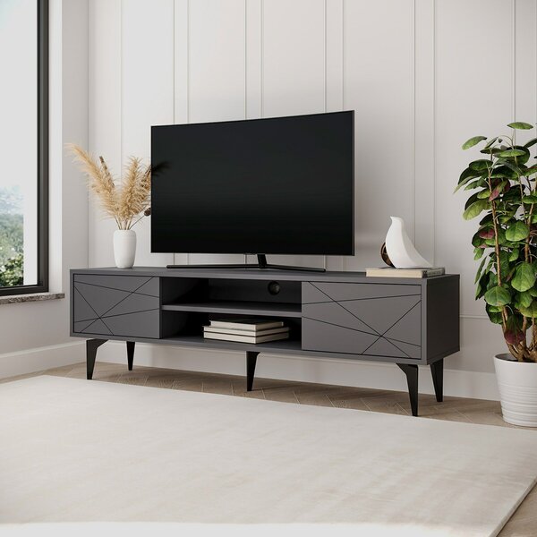 Hanah Home Brendon TV állvány, antracit