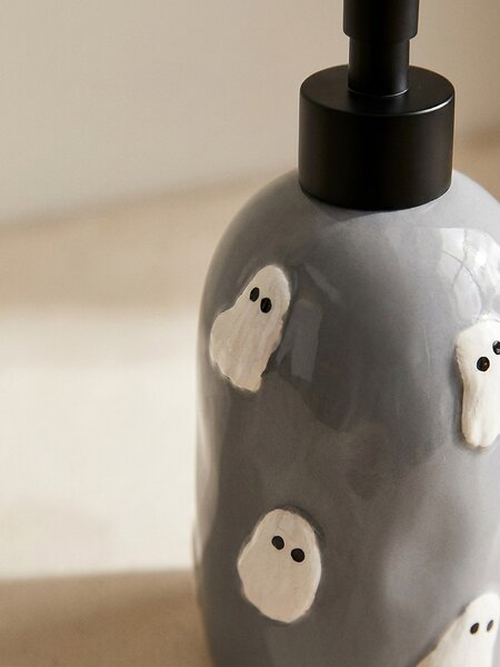 Sinsay - Halloween mintás szappanadagoló - világos szürke