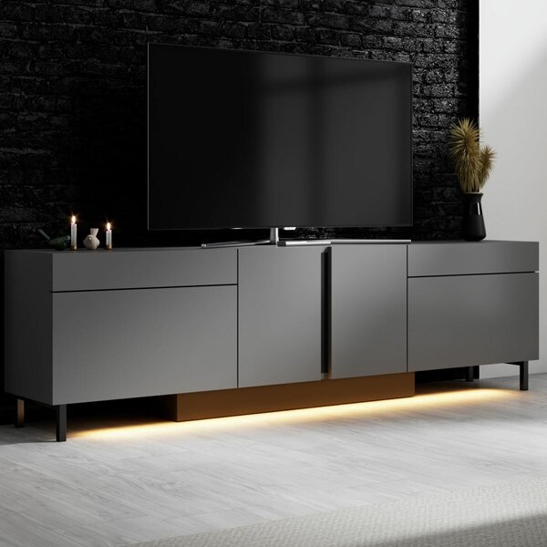 Hanah Home TV állvány Antracit Paris - Antracit