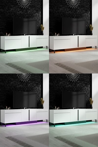 Hanah Home TV állvány White Paris - Fehér