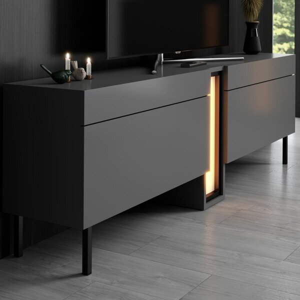 Hanah Home TV állvány Anthracite Nova - Antracit