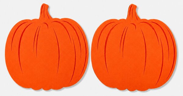 Sinsay - Sütőtök alakú tányéralátétek 2 pack - narancs