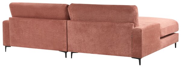 Sarokkanapé 3 személyes MALOY Piros Jobb oldali