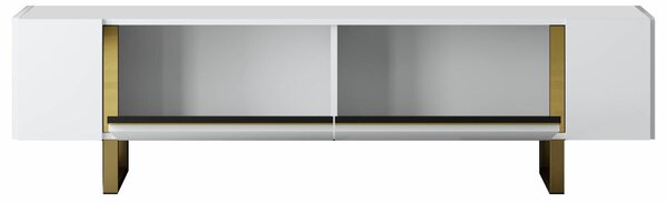 Hanah Home Yildiz TV állvány Fehér Arany - Fehér, Arany
