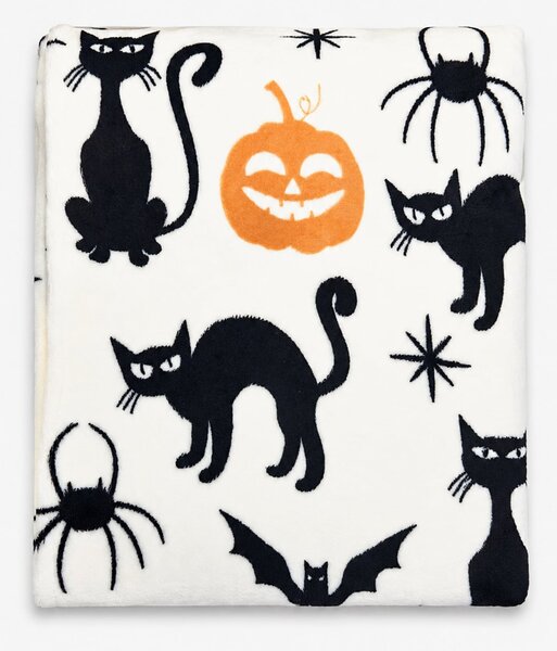 Sinsay - Takaró halloween mintával - többszínű
