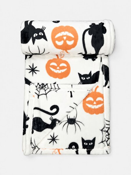 Sinsay - Takaró halloween mintával - többszínű