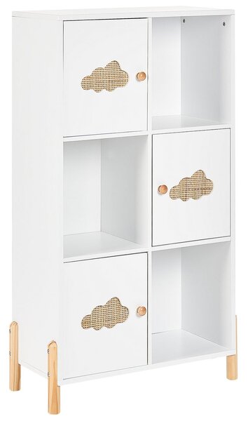 Polcrendszer CLOUDY 111 cm Fehér