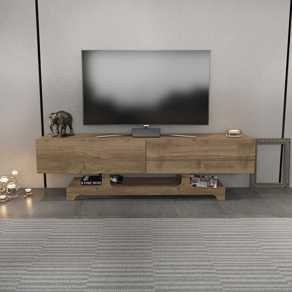Hanah Home TV állvány Walnut Tera - diófa szín: dió