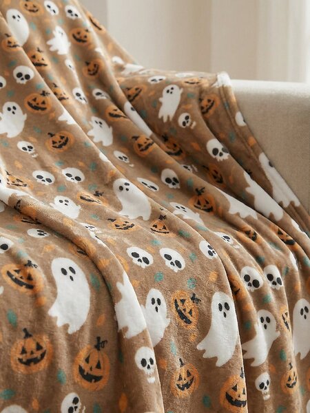 Sinsay - Takaró halloween mintával - többszínű