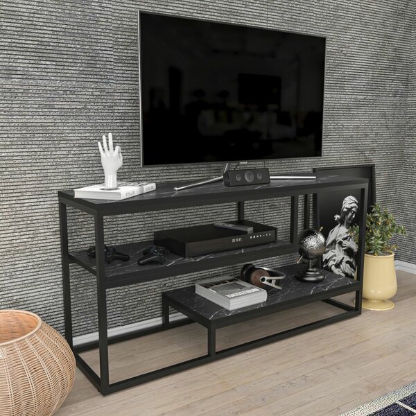 Hanah Home TV állvány Bendire Black Lorin - Bendire Black
