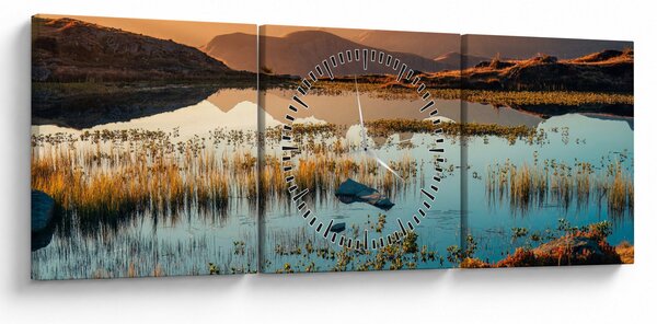 Kép - Lac Guichard (órával) (90x30 cm)