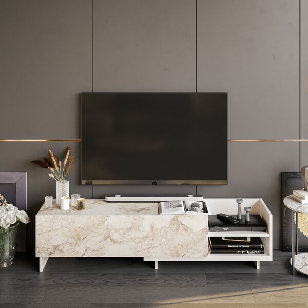 Hanah Home TV állvány Parion - Fehér