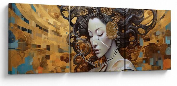 Kép - Könnyedség (órával) (90x30 cm)