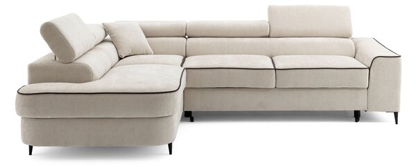 Sarokkanapé Carson 143, Kárpit, 75x267x204cm