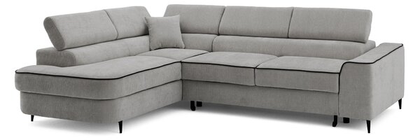 Sarokkanapé Carson 143, Kárpit, 75x267x204cm