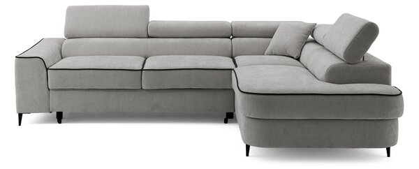 Sarokkanapé Carson 143, Kárpit, 75x267x204cm