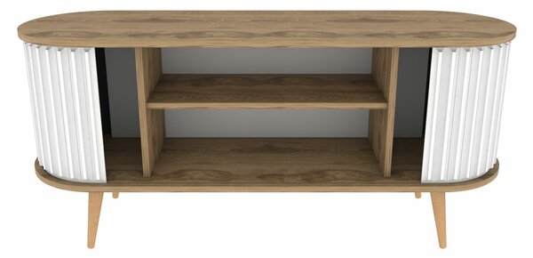 Hanah Home TV állvány Oud Tölgy Fehér Stor - Oud Tölgy, Fehér