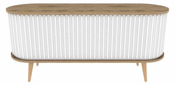 Hanah Home TV állvány Oud Tölgy Fehér Stor - Oud Tölgy, Fehér