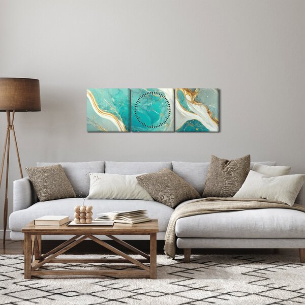 Kép - Márványtervezés II. (órával) (90x30 cm)