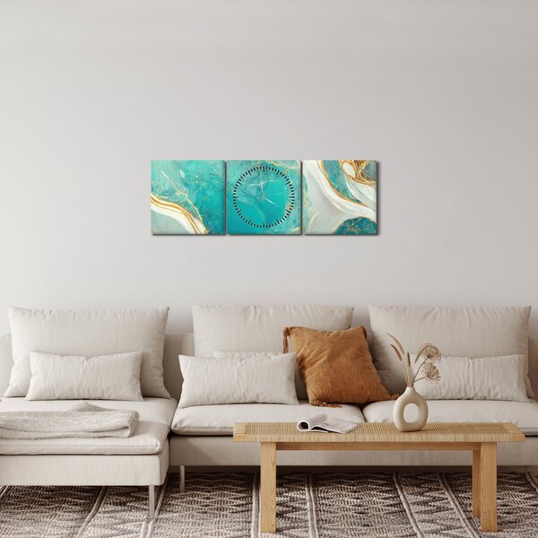 Kép - Márványtervezés II. (órával) (90x30 cm)