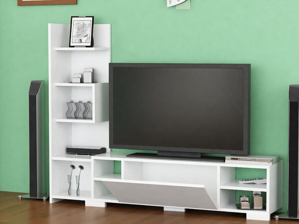 Hanah Home Pera TV szekrény - fehér