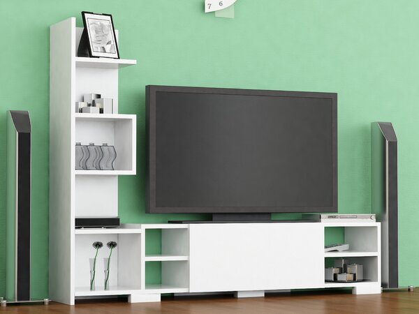 Hanah Home Pera TV szekrény - fehér