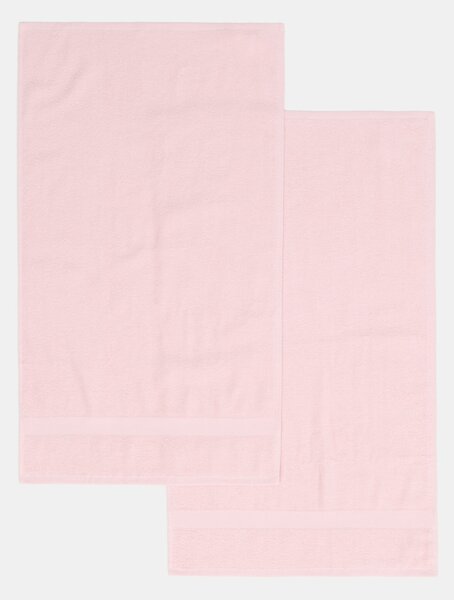 Sinsay - Törölközőkészlet 2 pack - pasztellpink