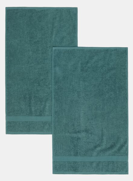 Sinsay - Törölközőkészlet 2 pack - zöldeskék