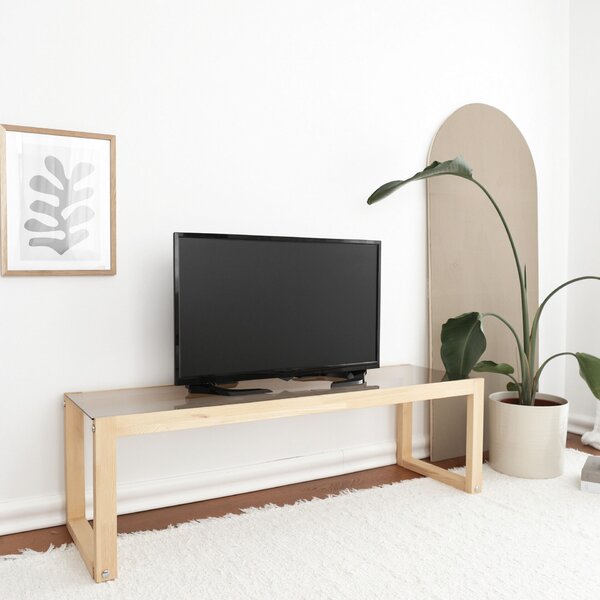 Hanah Home TV Stand Natural Via - Natural