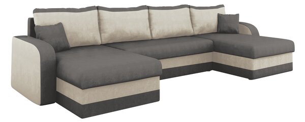Sarokkanapé Comfivo Melissa IV, Kárpit, 80x304x140cm