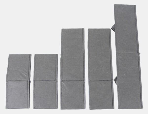 Sinsay - 5 pack összecsukható szekrényrendezők - világos szürke