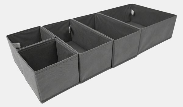 Sinsay - 5 pack összecsukható szekrényrendezők - világos szürke