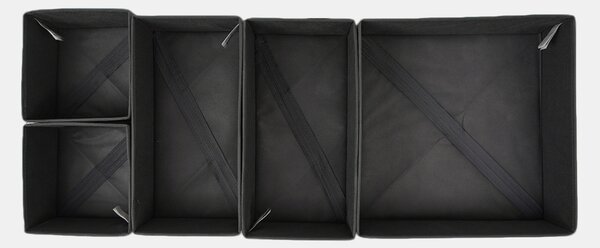 Sinsay - 5 pack összecsukható szekrényrendezők - fekete