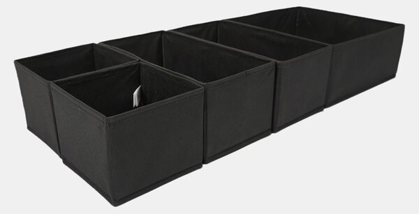 Sinsay - 5 pack összecsukható szekrényrendezők - fekete