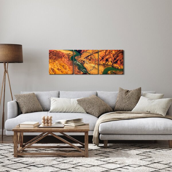 Kép - Grand Canyon (órával) (90x30 cm)
