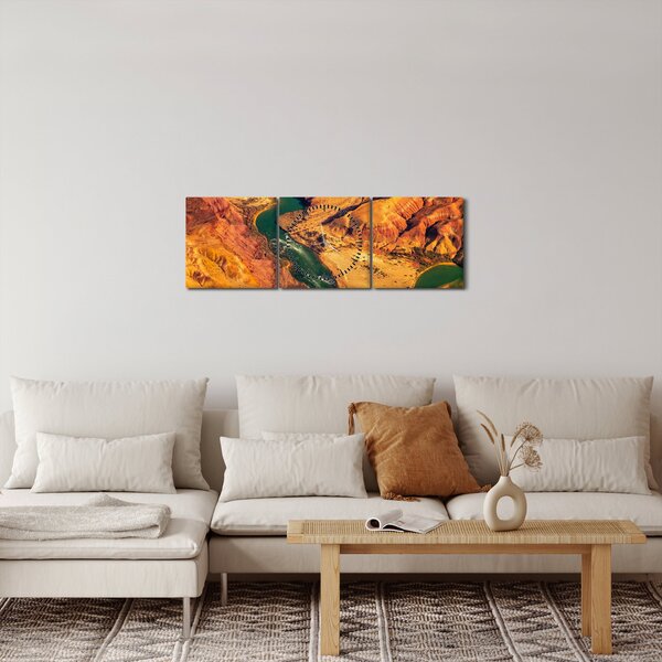Kép - Grand Canyon (órával) (90x30 cm)