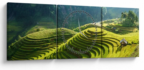 Kép - Rice Terraces koncert (órával) (90x30 cm)