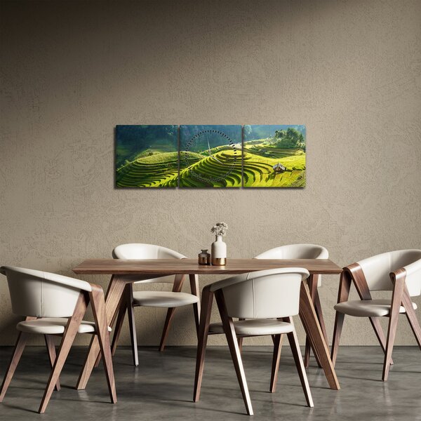 Kép - Rice Terraces koncert (órával) (90x30 cm)