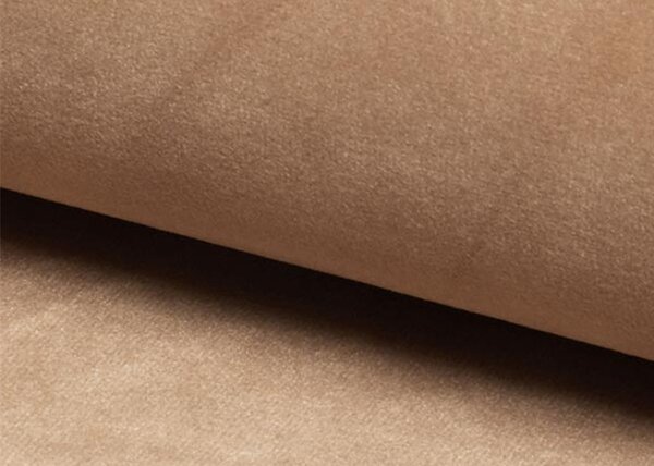 MAZZONI EXPORT ARNO Bézs (Bluvel 28 szövet) - MODERN KÁRPITOZOTT ÉTKEZŐSZÉK NAPPALIBA/ÉTKEZŐBE VELVET FOGANTYÚVAL