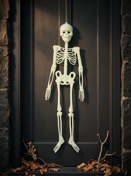 Sinsay - Halloween függő dekoráció csontváz formában - fehér