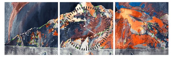 Kép - A sweathouse-ok illusztrációja (órával) (90x30 cm)