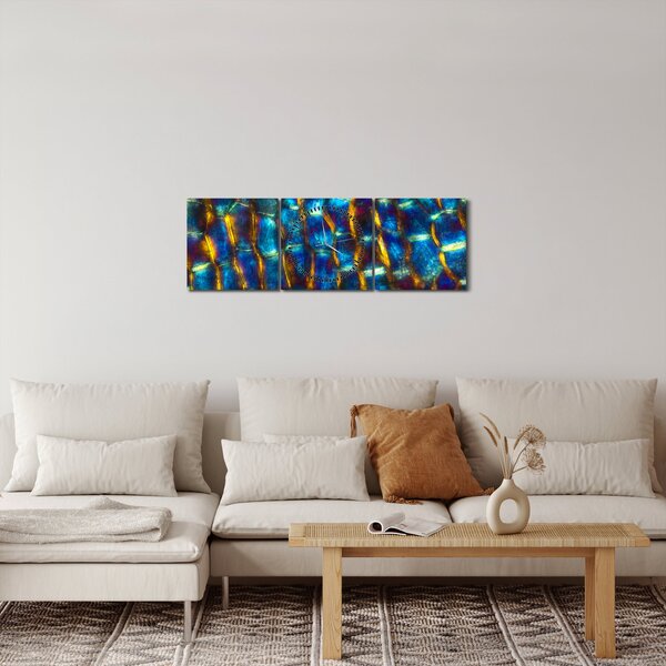 Kép - Sejtfal (órával) (90x30 cm)