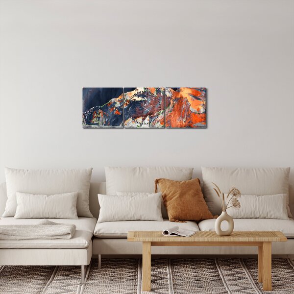 Kép - A sweathouse-ok illusztrációja (órával) (90x30 cm)