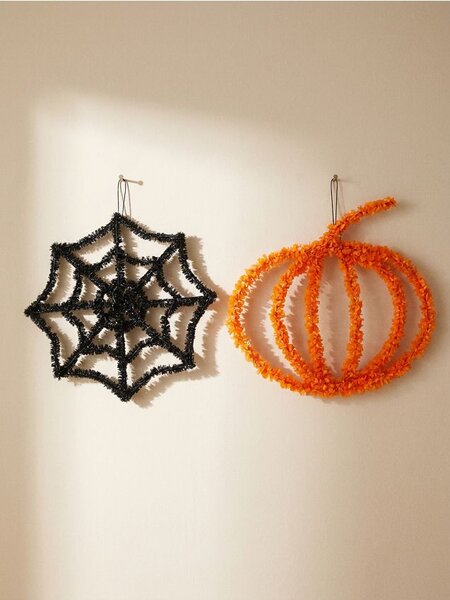 Sinsay - Fali dekoráció Halloween mintával 2 pack - többszínű