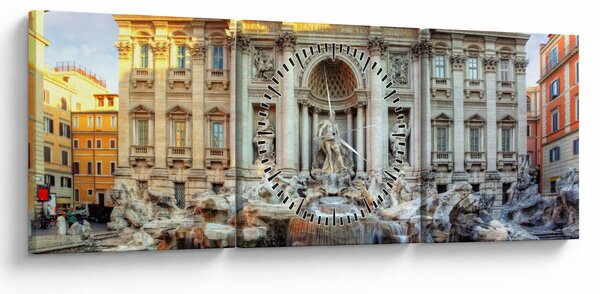 Kép - Trevi-kút (órával) (90x30 cm)